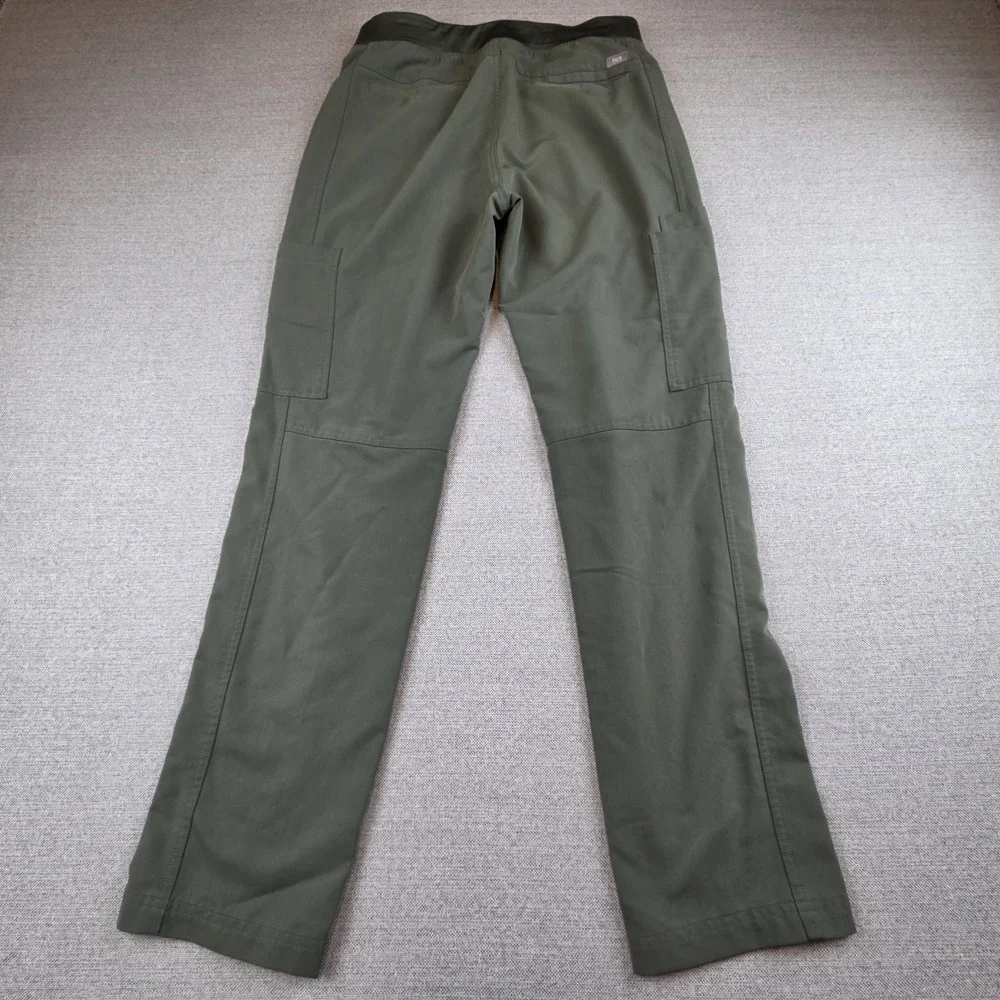 Figs Green Axim Scrub Pants Men's Medium Technical Collection Cargo‎ Stretch